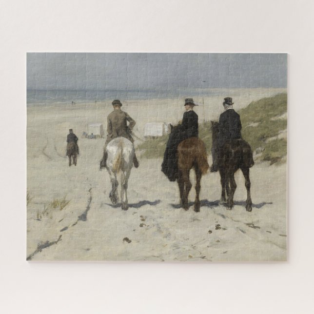 Am Strand entlang fahren Puzzle (Horizontal)