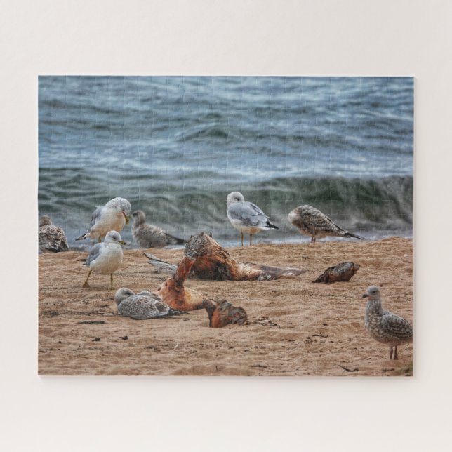 Am Strand entspannen Puzzle (Horizontal)