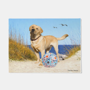 "Am Strand" Fußmatte