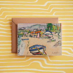 Am Strand   George Leslie Hunter Karte