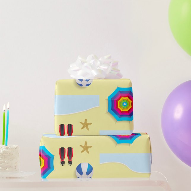Am Strand Geschenkpapier (Von Creator hochgeladen)