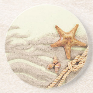 Am Strand Getränkeuntersetzer