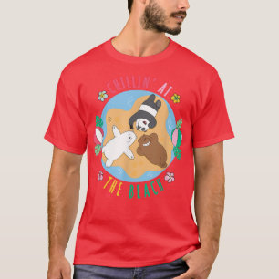 Am Strand Grizz Panda II T-Shirt