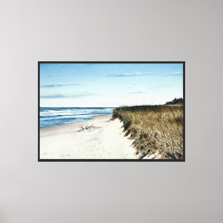 Am Strand Leinwanddruck