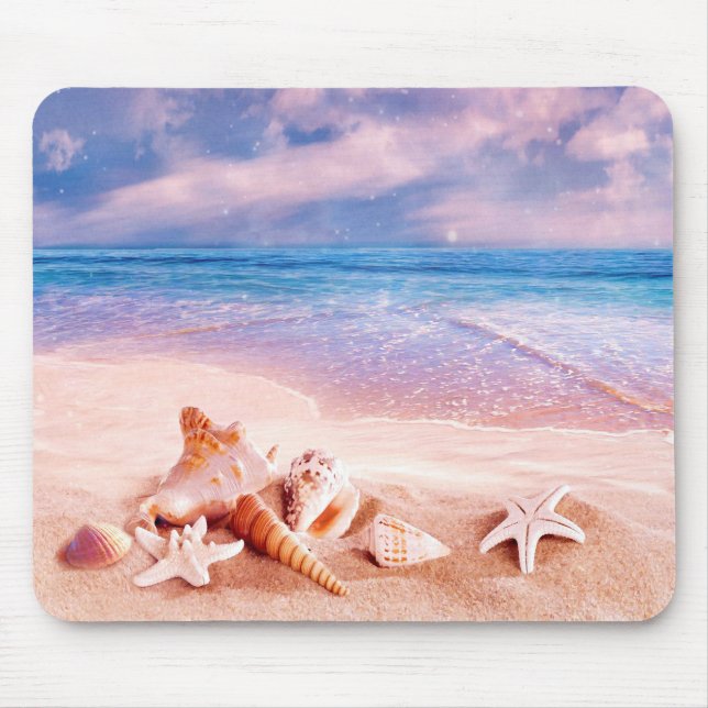 Am Strand Mousepad (Vorne)