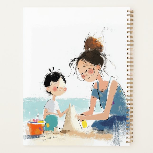 Am Strand Planer (Rückseite)