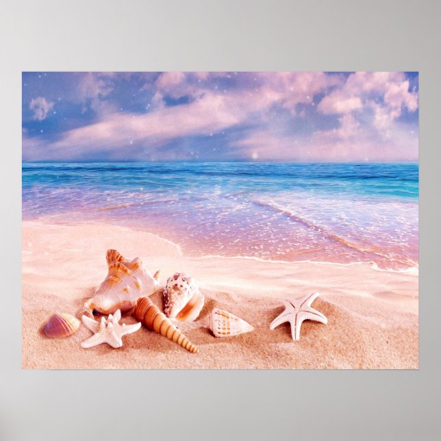 Am Strand Poster (Vorne)