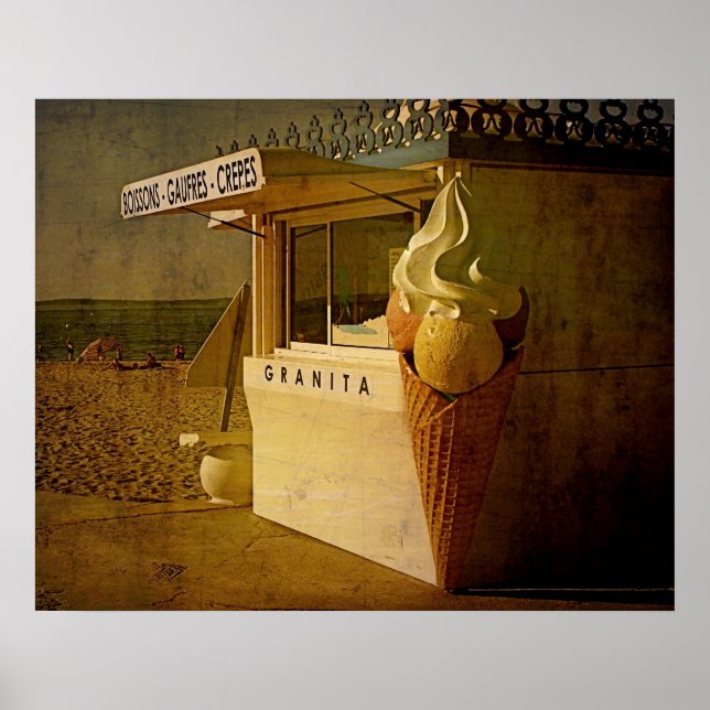 Am Strand Poster (Vorne)