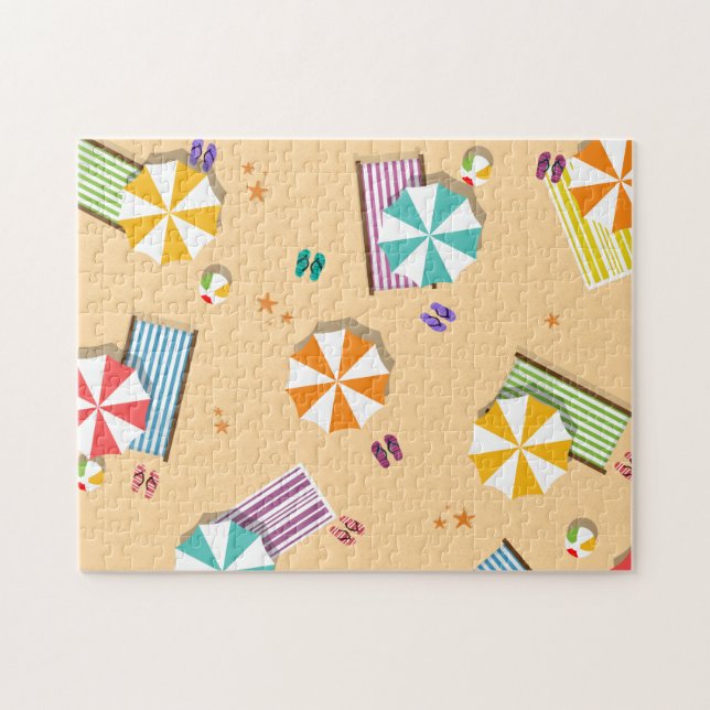 Am Strand Puzzle (Horizontal)