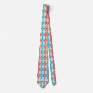 Am Strand Raute Herren Neck Tie Krawatte