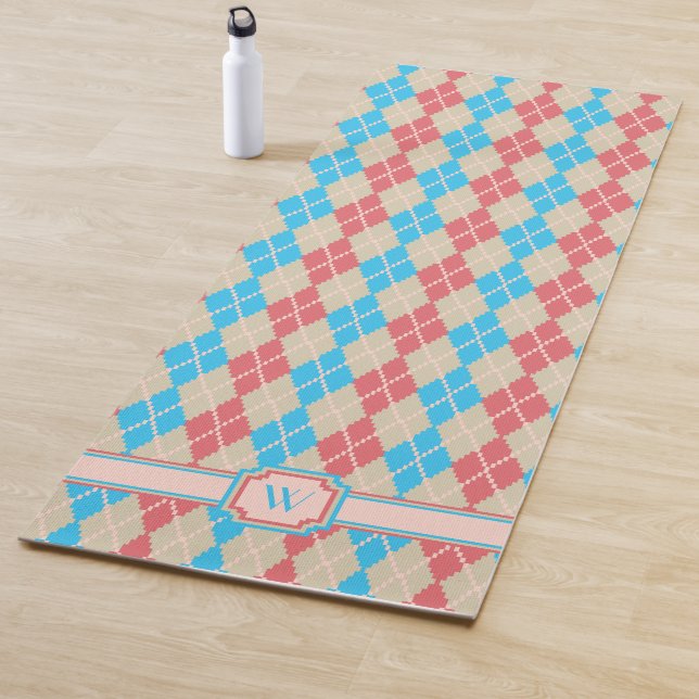 Am Strand Raute Yoga Mat Yogamatte (Beispiel)