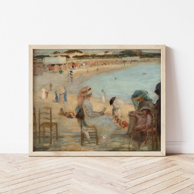 Am Strand | Rupert Bunny Poster (Von Creator hochgeladen)