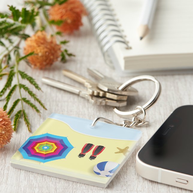 Am Strand Schlüsselanhänger (Von Creator hochgeladen)