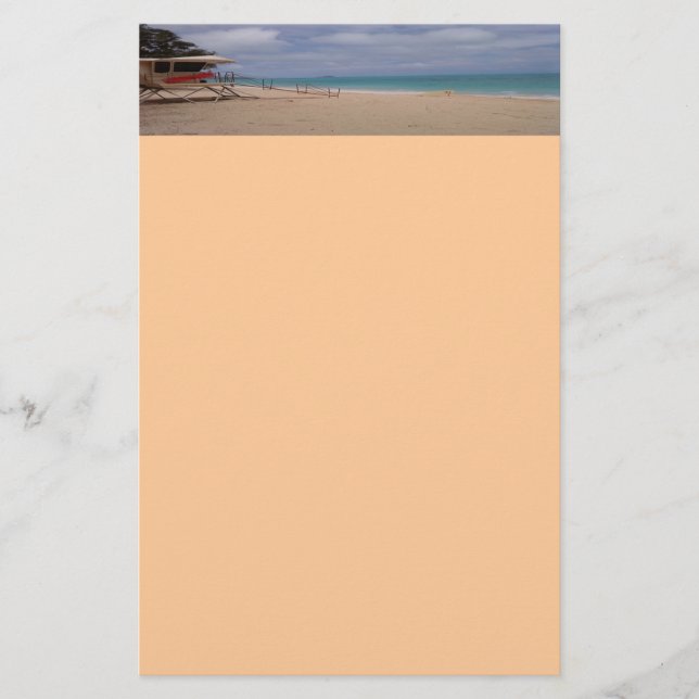 Am Strand Stationery Briefpapier (Vorderseite)