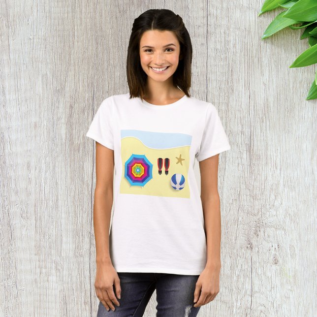 Am Strand T-Shirt (Von Creator hochgeladen)