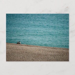 Am Strand von Beer Postkarte