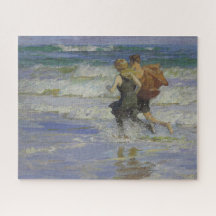 Am Strand (von Edward Henry Potthast)