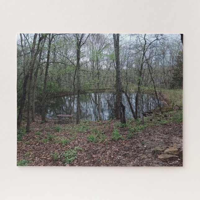 Am Teich das Puzzle (Horizontal)