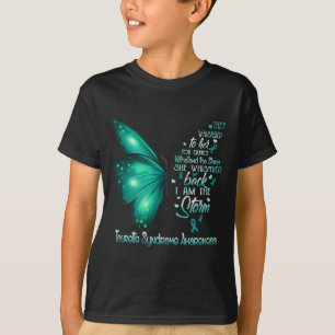 Am The Storm Tourette-Syndrom-Bewusstseins-Schmett T-Shirt