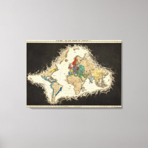 Am Tod von Charles V 1551 Leinwanddruck