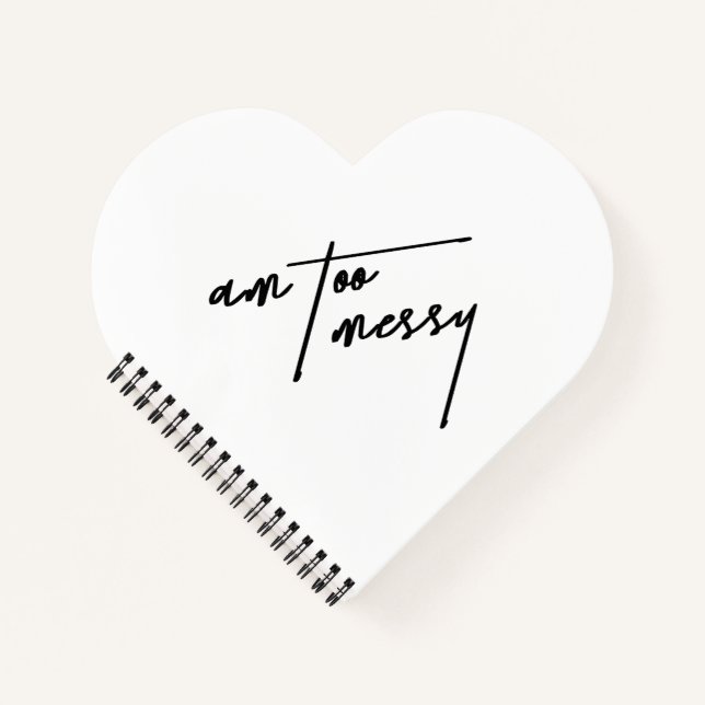 Am Toyota Messy - Funny and Relaunch Notebook Notizbuch (Vorderseite)