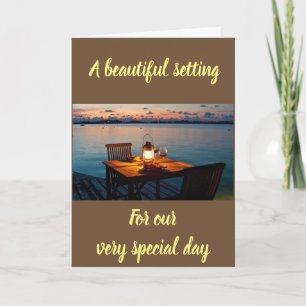 AM ***UNSER JAHRESTAG*** EINE SCHÖNE EINRICHTUNG/L KARTE