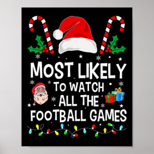 Am wahrscheinlichsten, alle Fußballspiele Christus Poster
