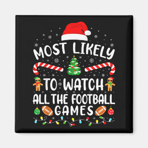 Am Wahrscheinlichsten Alle Fußballspiele Xmas M Zu Magnet