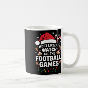 Am Wahrscheinlichsten Alle Fußballspiele Zu Schaue Kaffeetasse