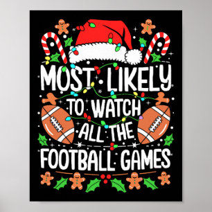 Am Wahrscheinlichsten Alle Fußballspiele Zu Sehen Poster