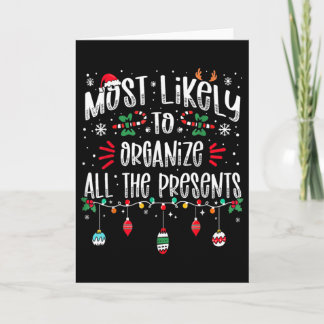 Am Wahrscheinlichsten Alle Geschenke Familie Weihn Karte