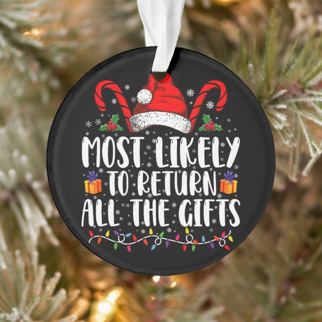 Am wahrscheinlichsten, alle Geschenke Weihnachten  Ornament (Baum)