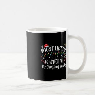 Am wahrscheinlichsten, alle Weihnachtsfilme Fami z Kaffeetasse