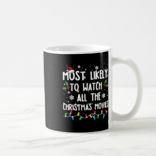 Am wahrscheinlichsten, alle Weihnachtsfilme Fami z Kaffeetasse