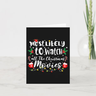 Am wahrscheinlichsten, alle Weihnachtsfilme Fami z Karte