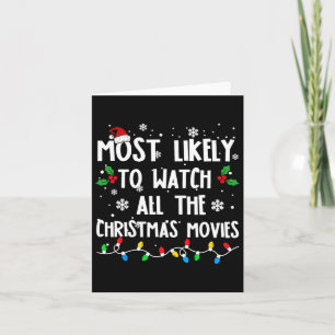 Am wahrscheinlichsten, alle Weihnachtsfilme Fami z Karte