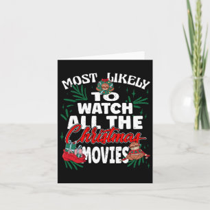 Am wahrscheinlichsten, alle Weihnachtsfilme Fami z Karte