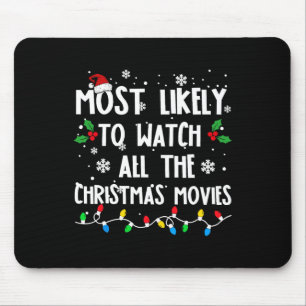 Am wahrscheinlichsten, alle Weihnachtsfilme Fami z Mousepad