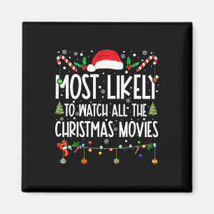 Am Wahrscheinlichsten Alle Weihnachtsfilme Zu Scha Magnet