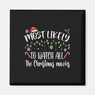 Am Wahrscheinlichsten Alle Weihnachtsfilme Zu Scha Magnet