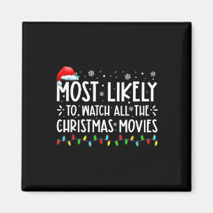Am Wahrscheinlichsten Alle Weihnachtsfilme Zu Scha Magnet