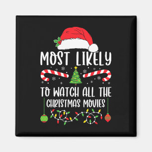 Am Wahrscheinlichsten Alle Weihnachtsfilme Zu Scha Magnet