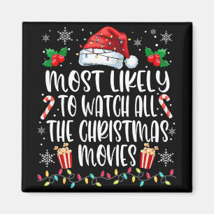 Am Wahrscheinlichsten Alle Weihnachtsfilme Zu Scha Magnet