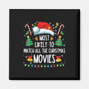 Am Wahrscheinlichsten Alle Weihnachtsfilme Zu Scha Magnet