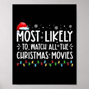 Am Wahrscheinlichsten Alle Weihnachtsfilme Zu Scha Poster