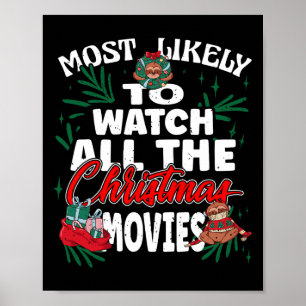 Am Wahrscheinlichsten Alle Weihnachtsfilme Zu Scha Poster