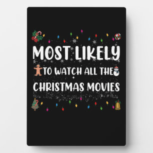 Am Wahrscheinlichsten Alle Weihnachtsfilme Zu Sehe Fotoplatte