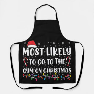 Am Wahrscheinlichsten Am Weihnachtstag Ins Fitness Schürze