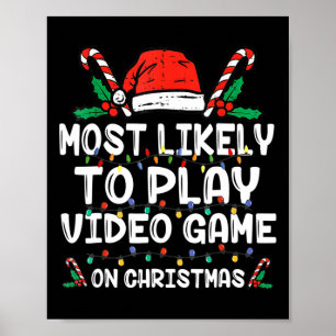 Am Wahrscheinlichsten An Weihnachten Videospiel Mi Poster
