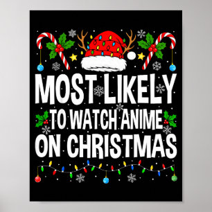 Am Wahrscheinlichsten Anime An Weihnachten Zu Scha Poster